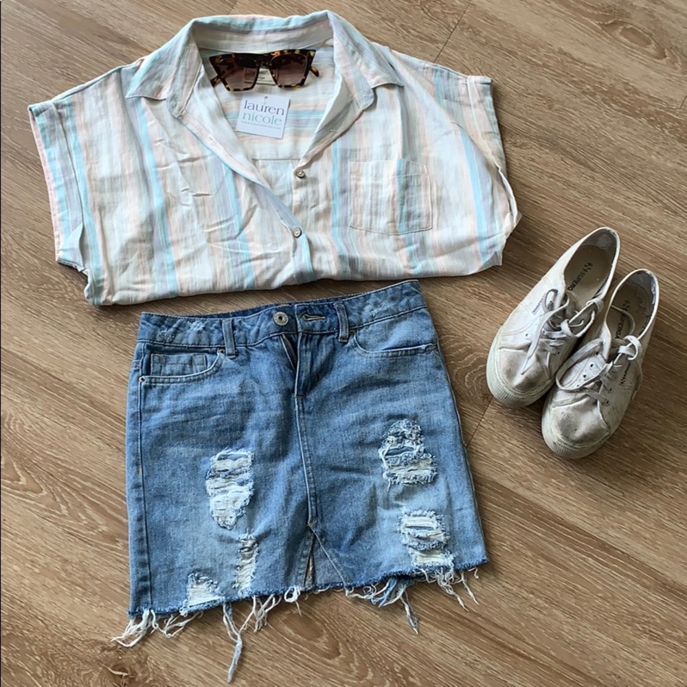 Jean skirt